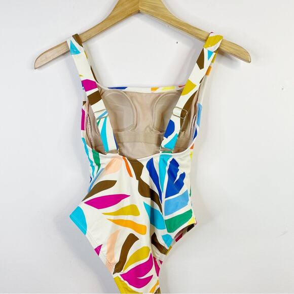 Tabitha Brown x Target Colorful Tropical One Piece Swimsuit Bathing suit XXS new - Picture 7 of 13